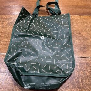 lululemon athletica Forest Green‎ Logo Tote